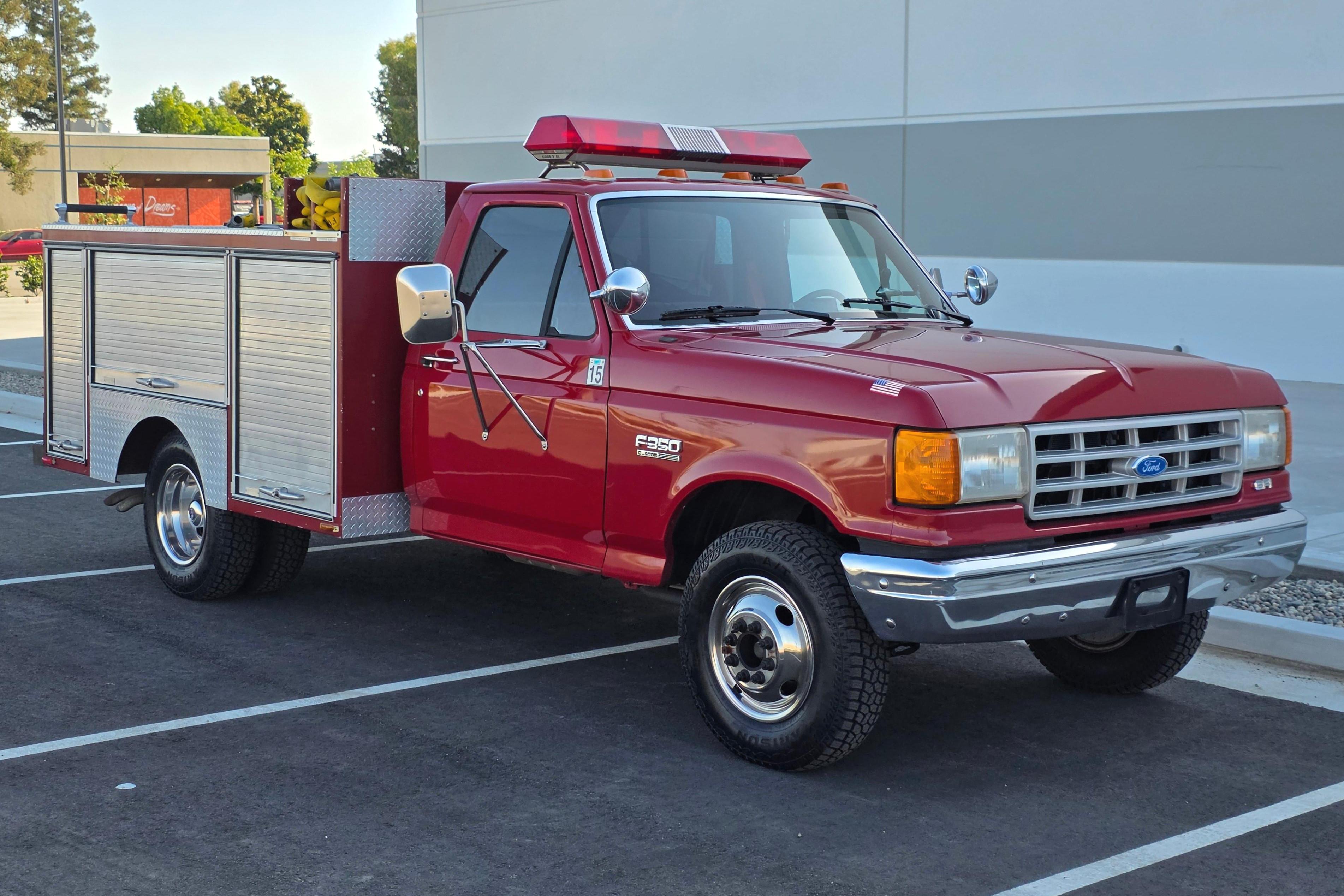 1991 Ford F-350 Fire Truck